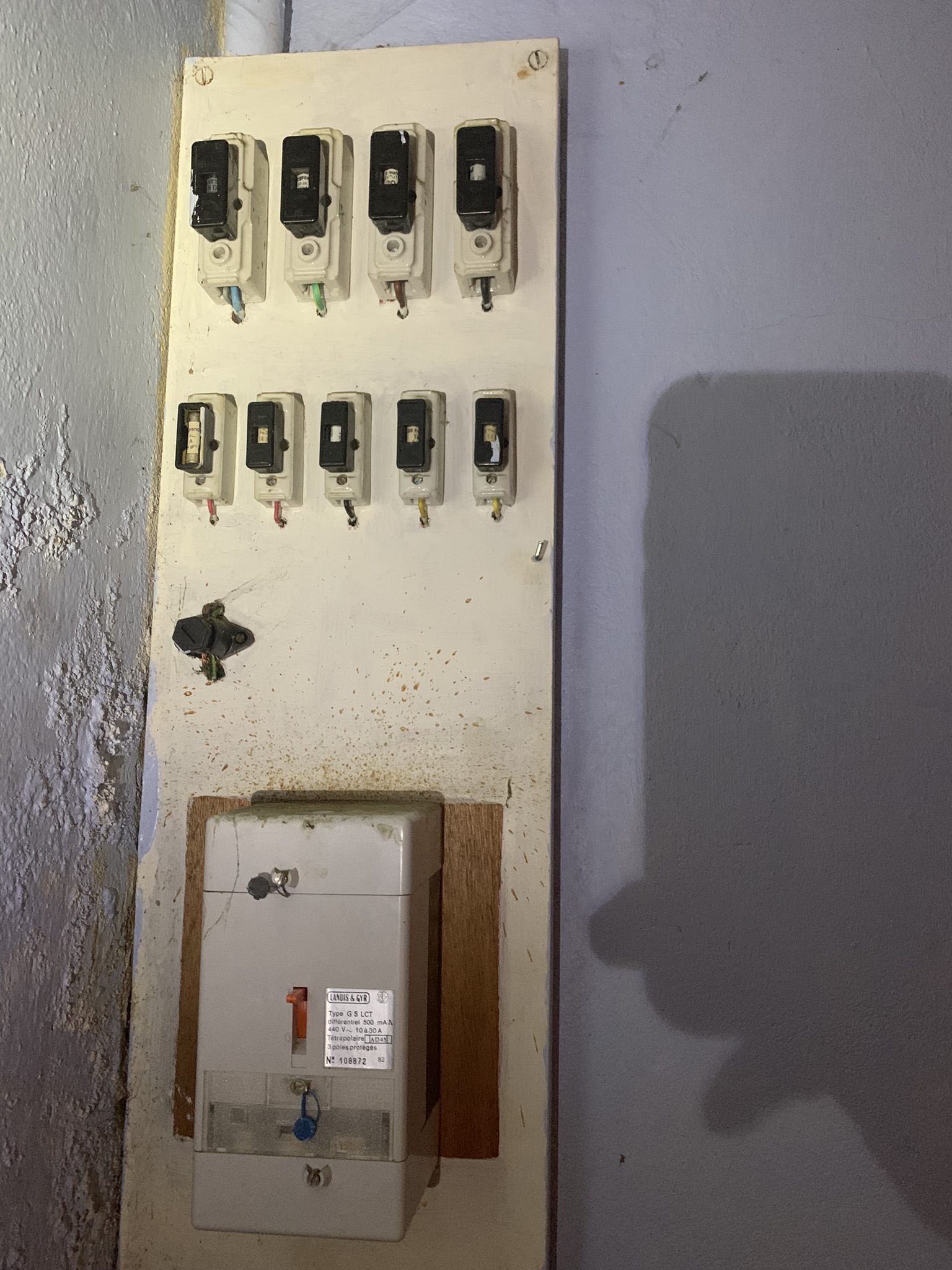 Photo du tableautin numéro 1 comprenant l'AGCP du dépannage à Mornac-sur-Seudre